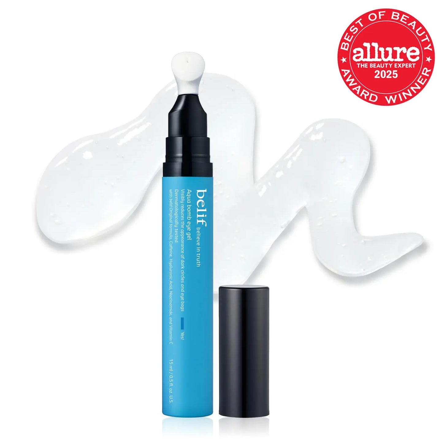 Revitalize Tired Eyes: Instant Depuffing & Hydrating Under-Eye Gel Cream