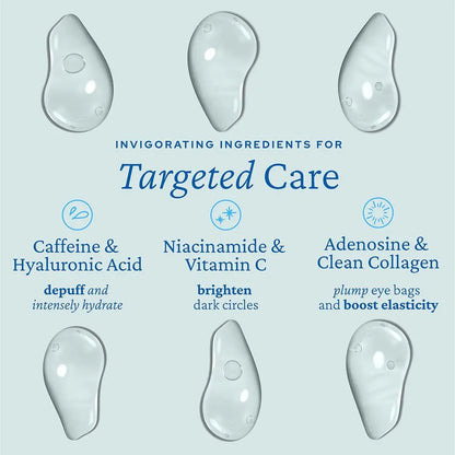 Revitalize Tired Eyes: Instant Depuffing & Hydrating Under-Eye Gel Cream